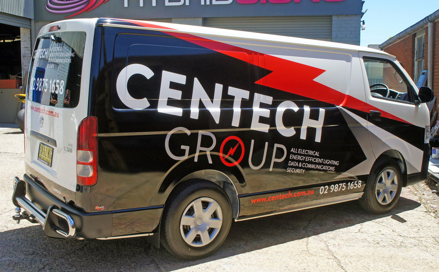 Partial Wraps For Vehicles, Sydney on the northern beaches by Hybrid Signs